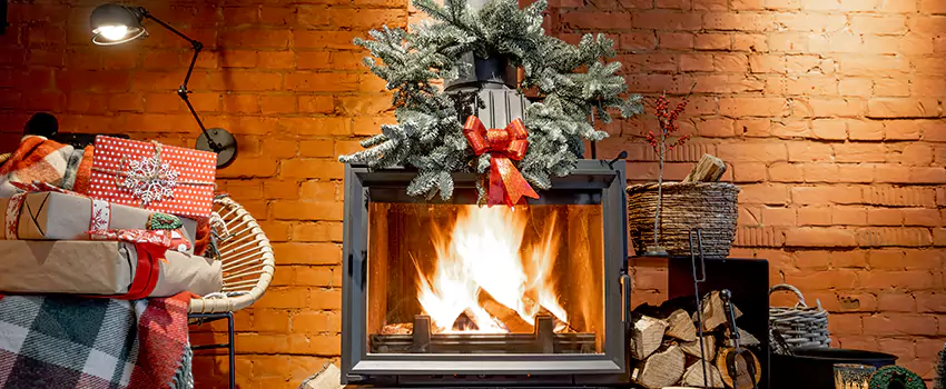 Travis Industries Linear Gas Fireplace Installation in Calexico, California