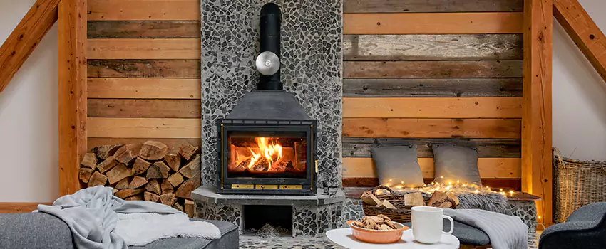 Thelin Hearth Products Direct Vent Gas Stove Fireplace Inspection in Calexico, California